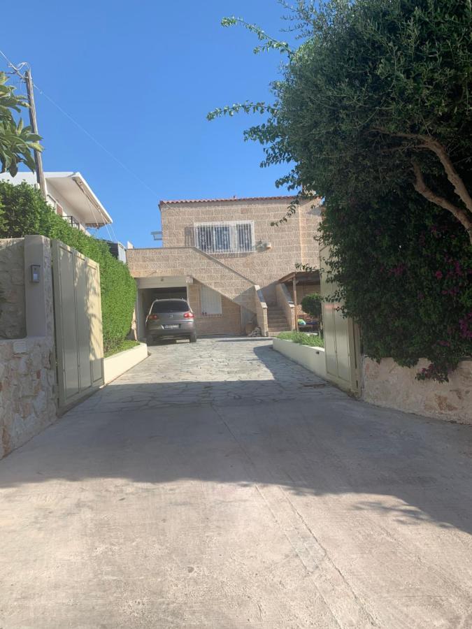 Villa Agia Marina 5M Walk To The Beach With Private Pool Exterior foto