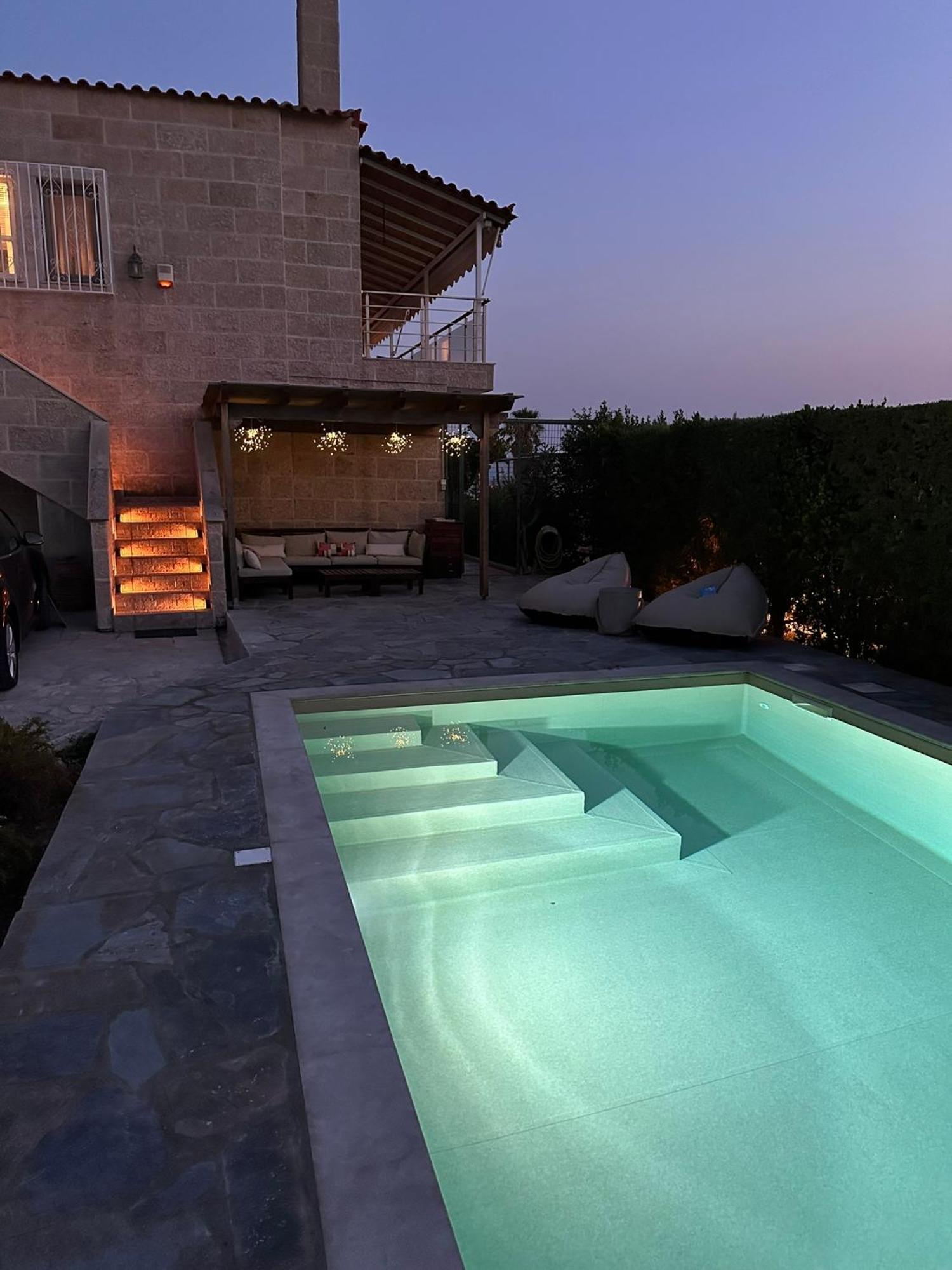 Villa Agia Marina 5M Walk To The Beach With Private Pool Exterior foto